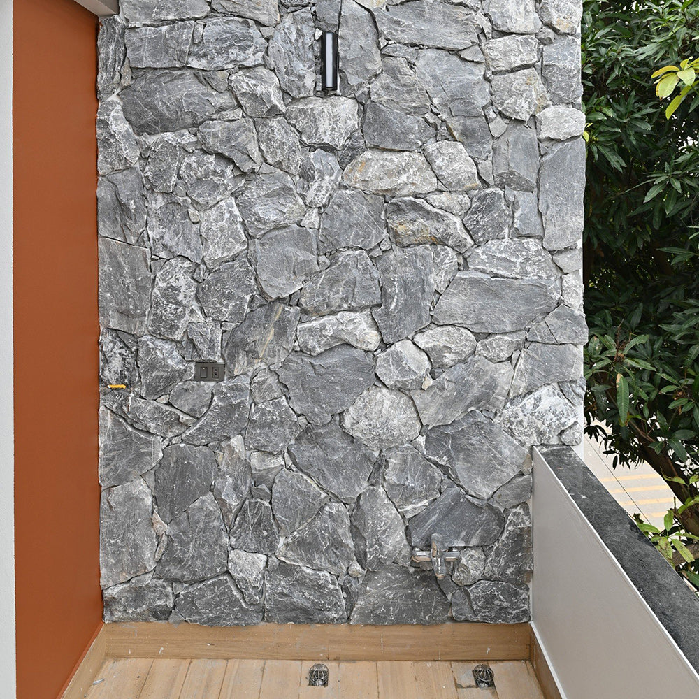 Mistic Grey Random Natural Stone Cladding - Sold per m2 only - 1st Quality - Available at iPave 