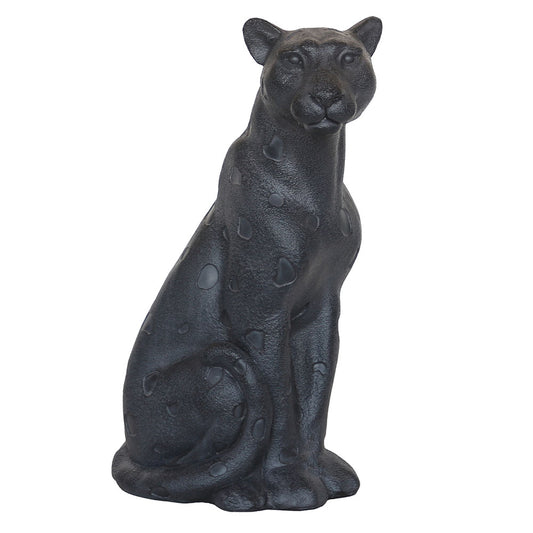 Statue - Leopard - Black - Available at iPave Natural Stone