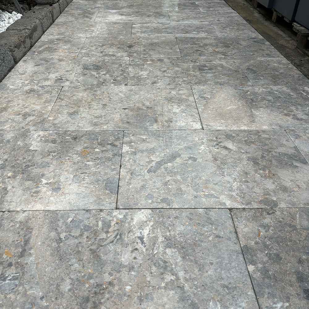 Toscana Grey Marble 600x400x30mm Natural Stone Pavers - 1st Quality - Pathway - Available at iPave Natural Stone