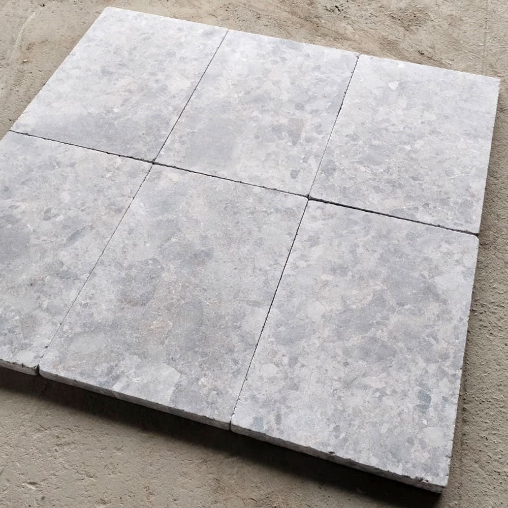 Toscana Grey Marble 600x400x30mm Natural Stone Pavers - 1st Quality - Swimming Pool Area - Available at iPave Natural Stone