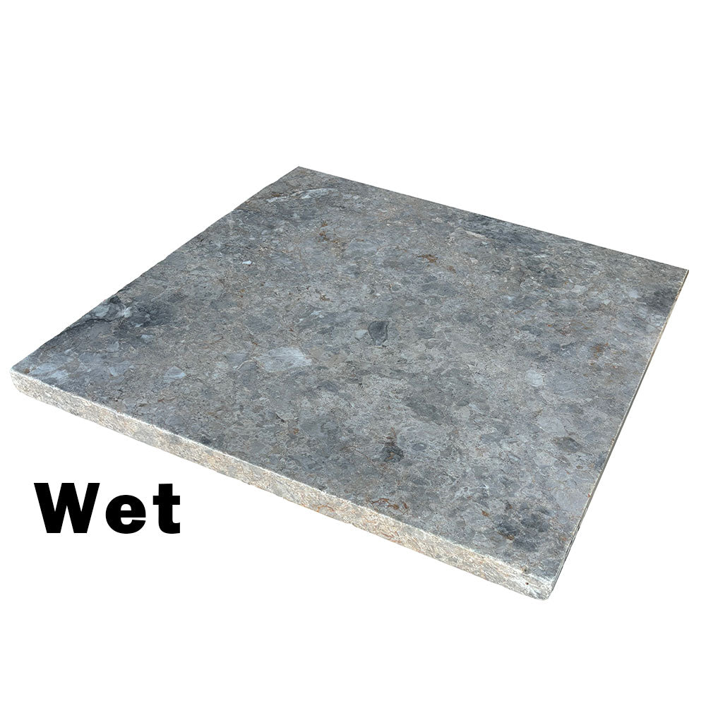 Toscana Grey Marble 600x600x30mm Natural Stone Pavers - 1st Quality - Stepping Stones - Available at iPave Natural Stone
